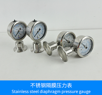不鏽鋼隔膜壓力表